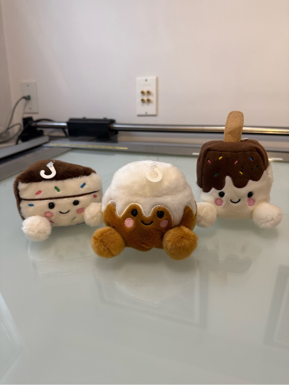 Aurora World Palm Pals Sweet Treats Dessert Plush Lot Set of 3